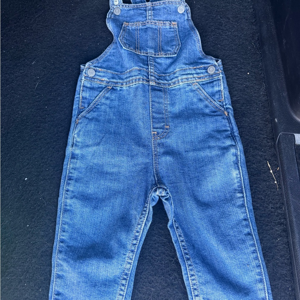 Classic Blue Denim Overalls